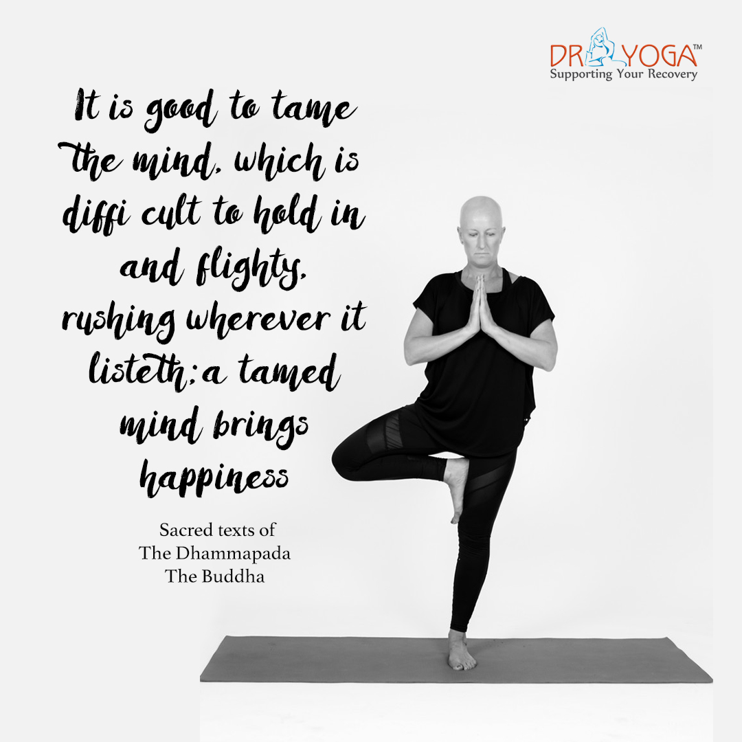 happy yoga patient cancer